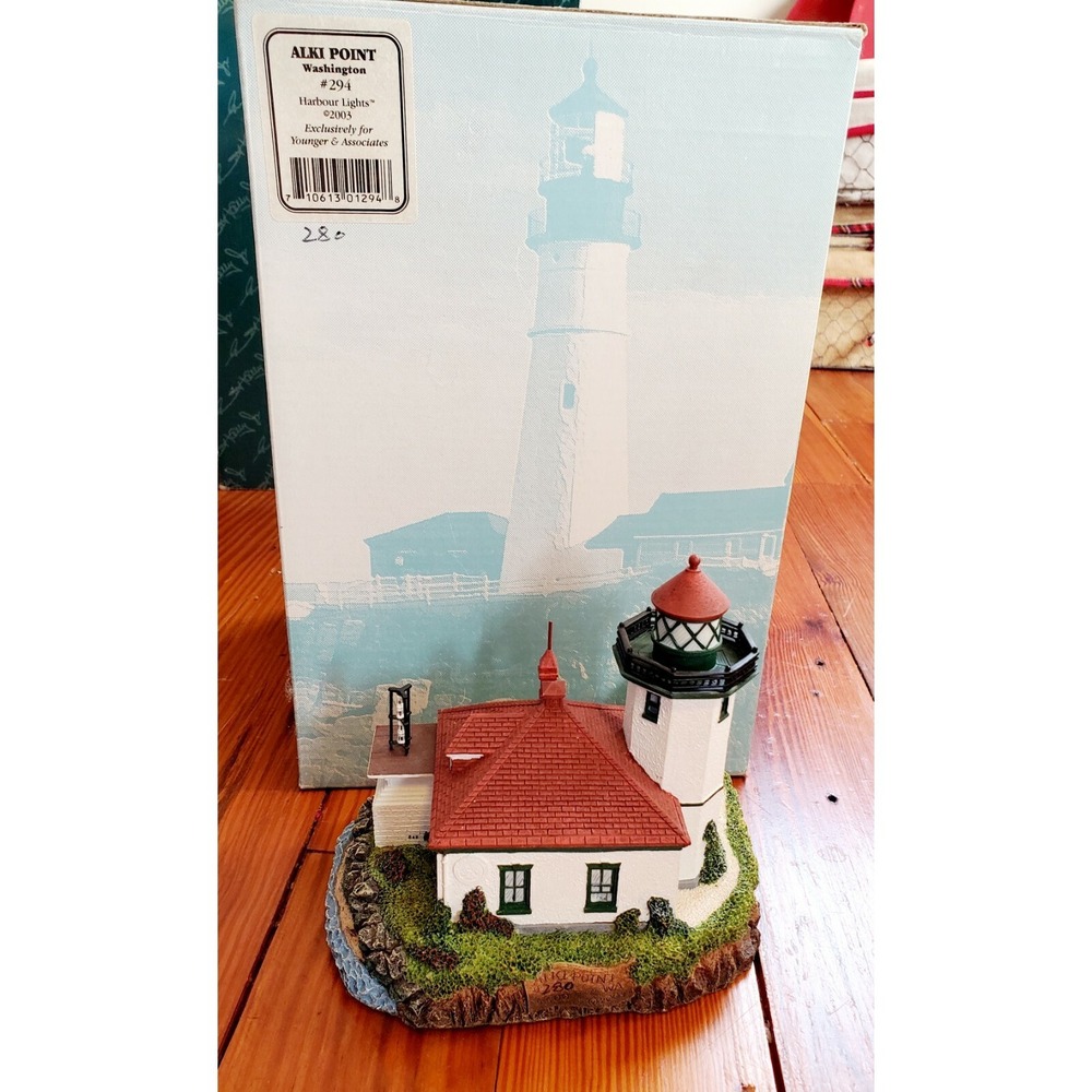 Harbour Lights Lighthouses "Alki Point" WA  #280 of 5500. COA